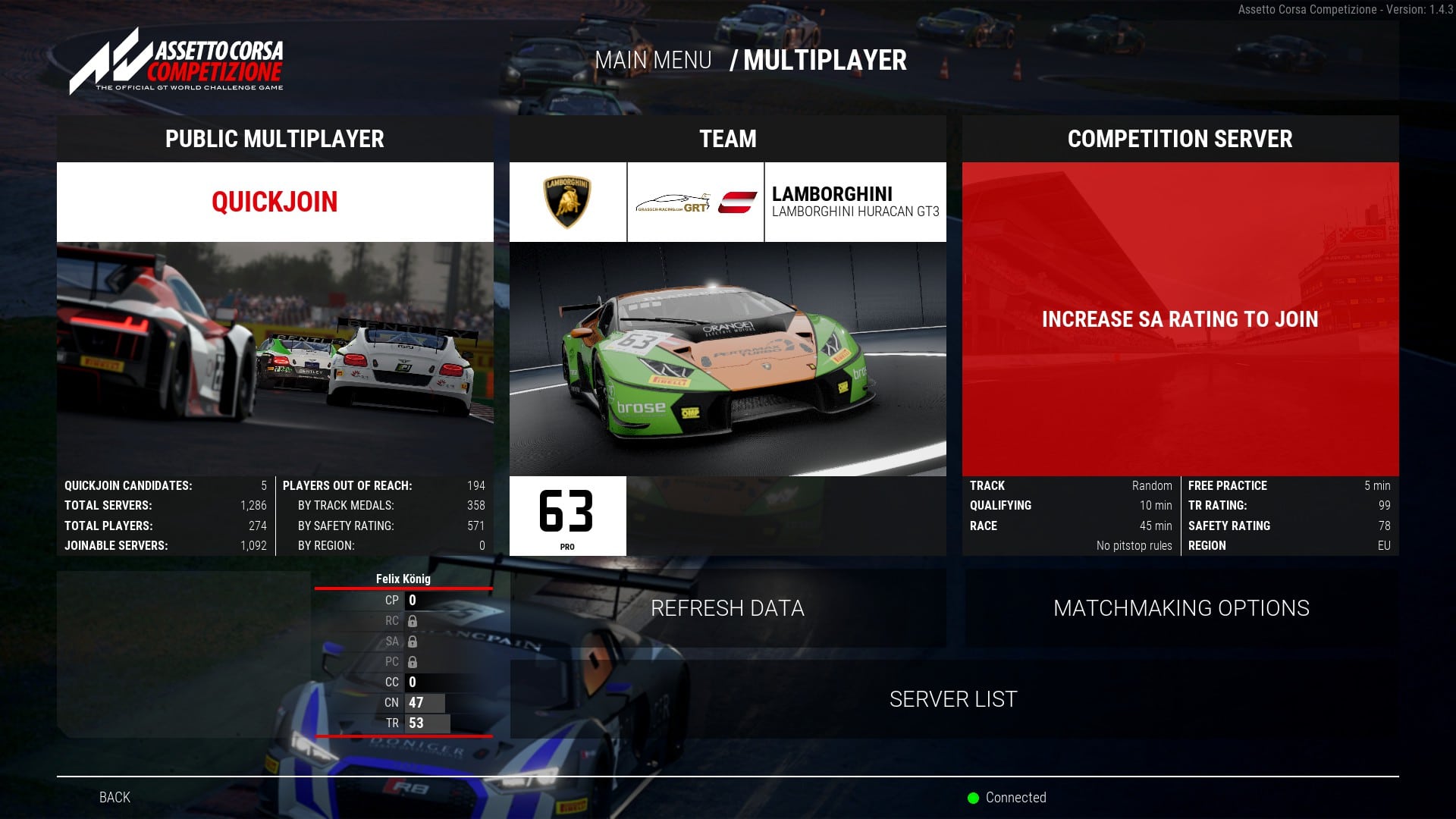 How to set up an Assetto Corsa Competizione server - IONOS