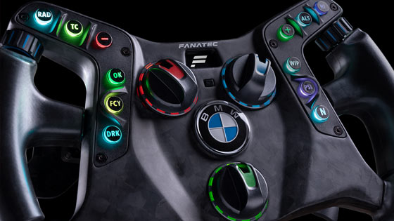 Fanatec BMW M4 GT3 Steering Wheel