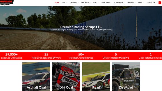 Hymo iRacing Setup Shop