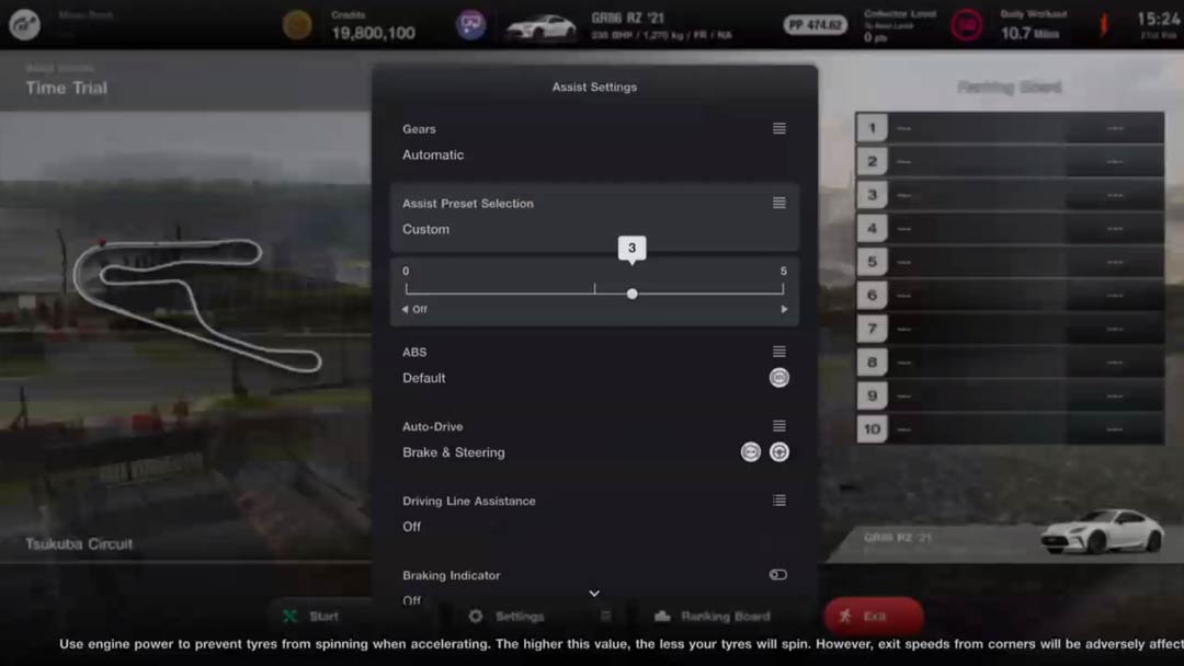 Best Gran Turismo 7 Assist Settings All Settings Explained