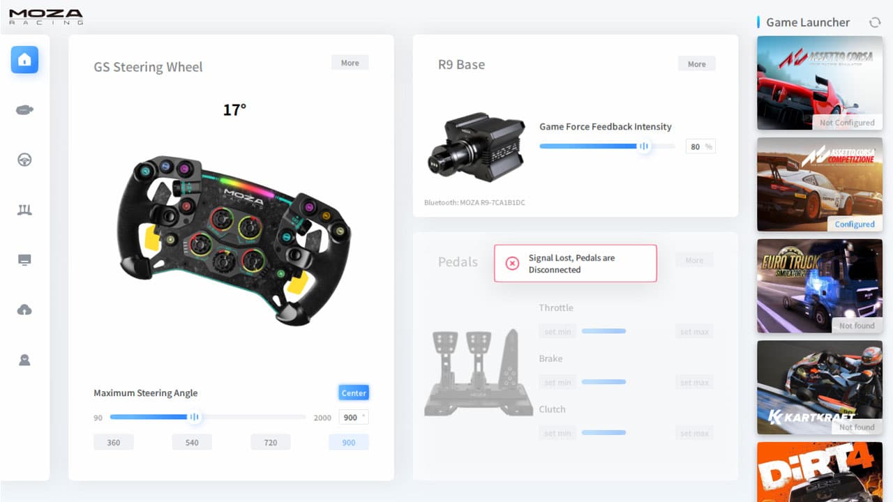 iRacing MOZA Force Feedback Settings R5 R9 R16 R21