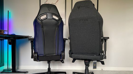 Vertagear vs Secretlab Rear