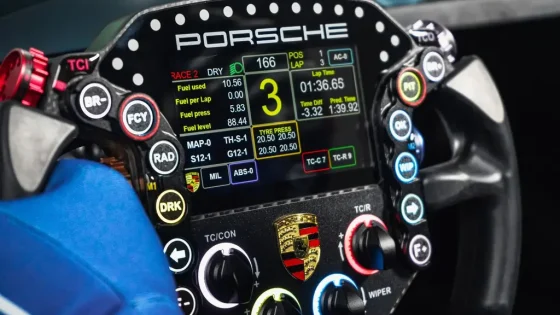 Check out the New Porsche 911 RSR Wheel from Grid by Sim-Lab