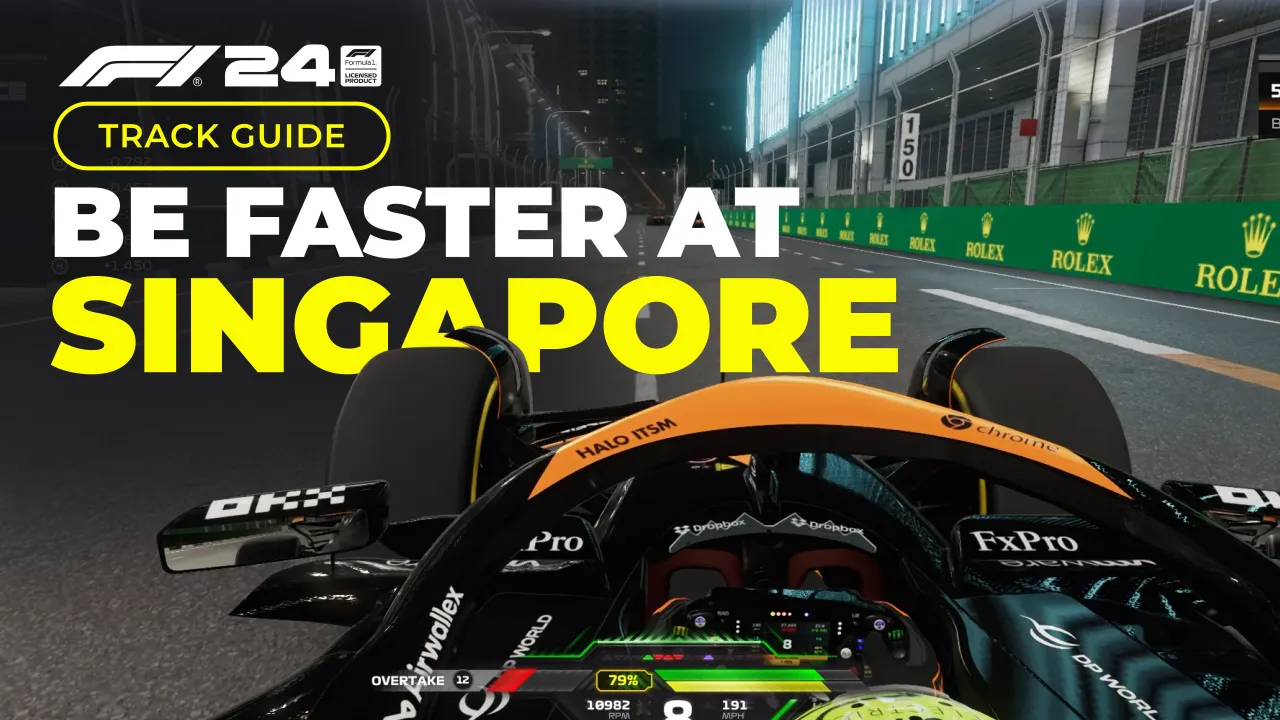 F1 24 How To Master Singapore ( Track Guide)