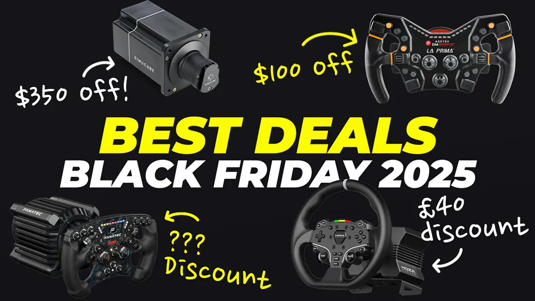 Welche Sim-Racing-Marke hat die besten Black Friday-Angebote für 2025?