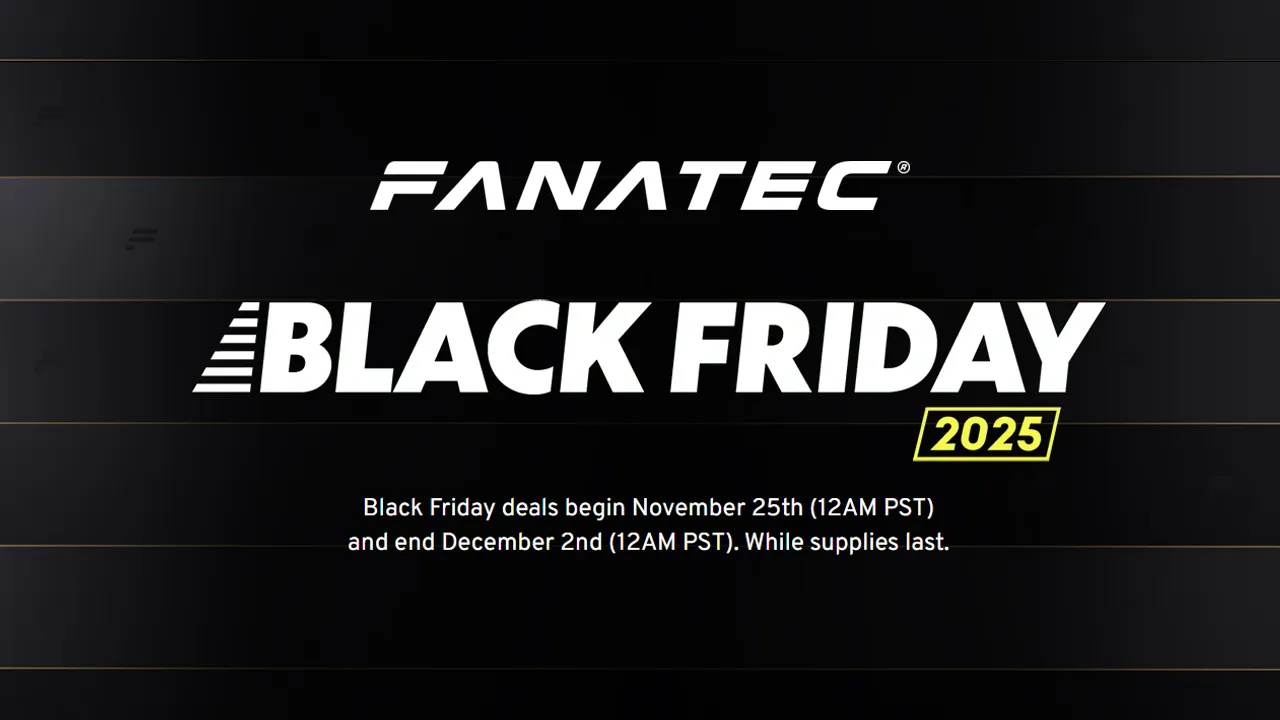 Fanatec Black Friday Sale 2025