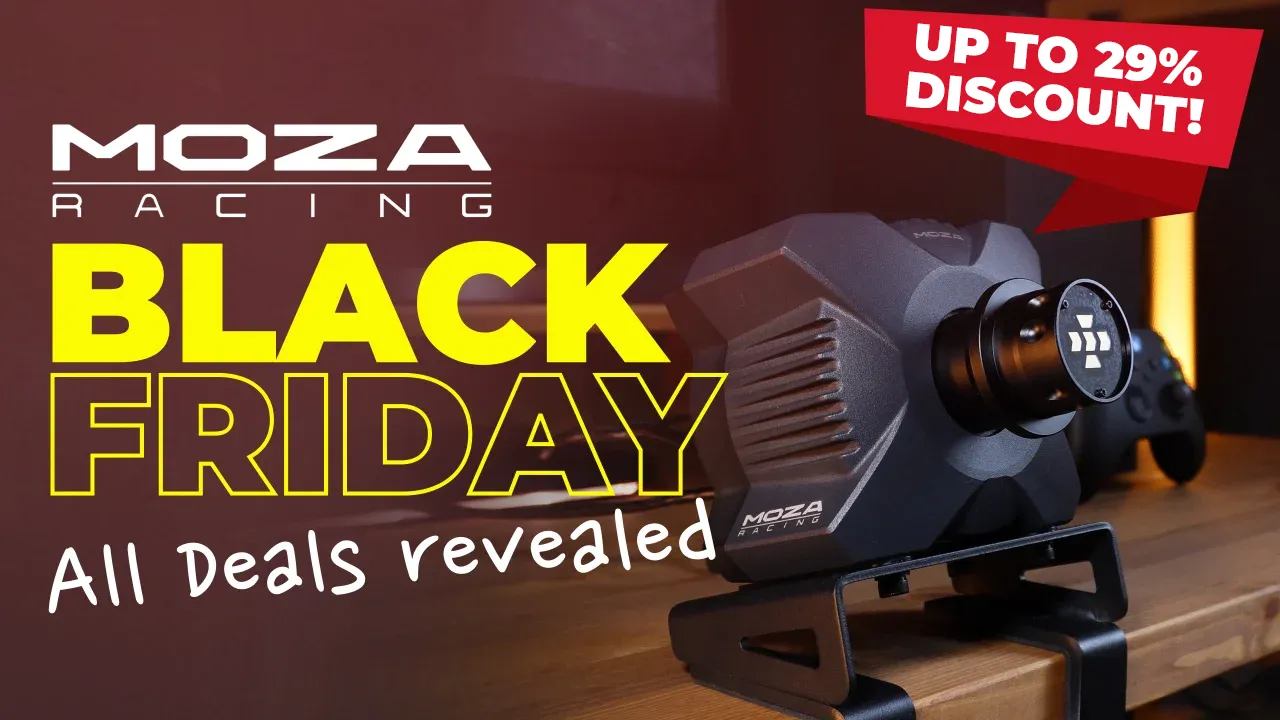 MOZA Black Friday 2025 deals