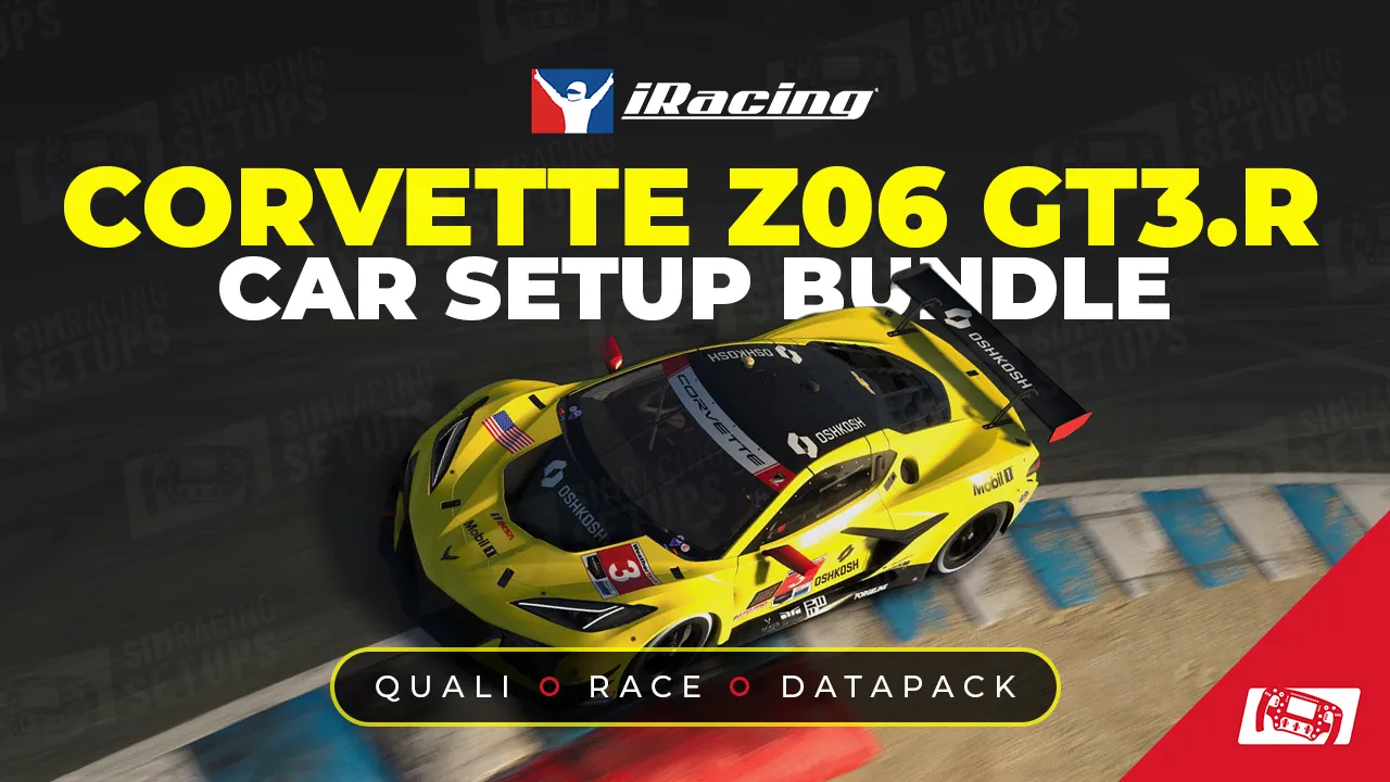iRacing Setup Bundle – Corvette Z06 GT3-R Sim Racing Setups