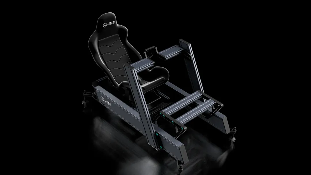 Sim-Lab Mercedes-AMG Formula 1 Team Cockpit Front Angle.webp