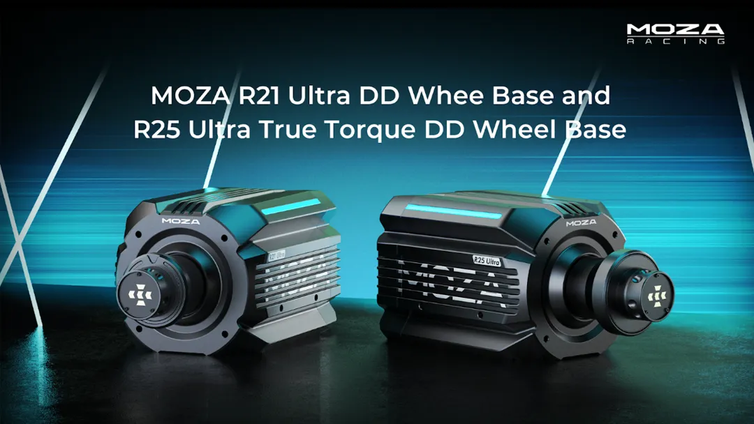 MOZA R21 Ultra and R25 Ultra wheel bases