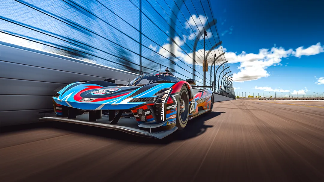 iRacing gameplay screenshot Cadillac LMP car