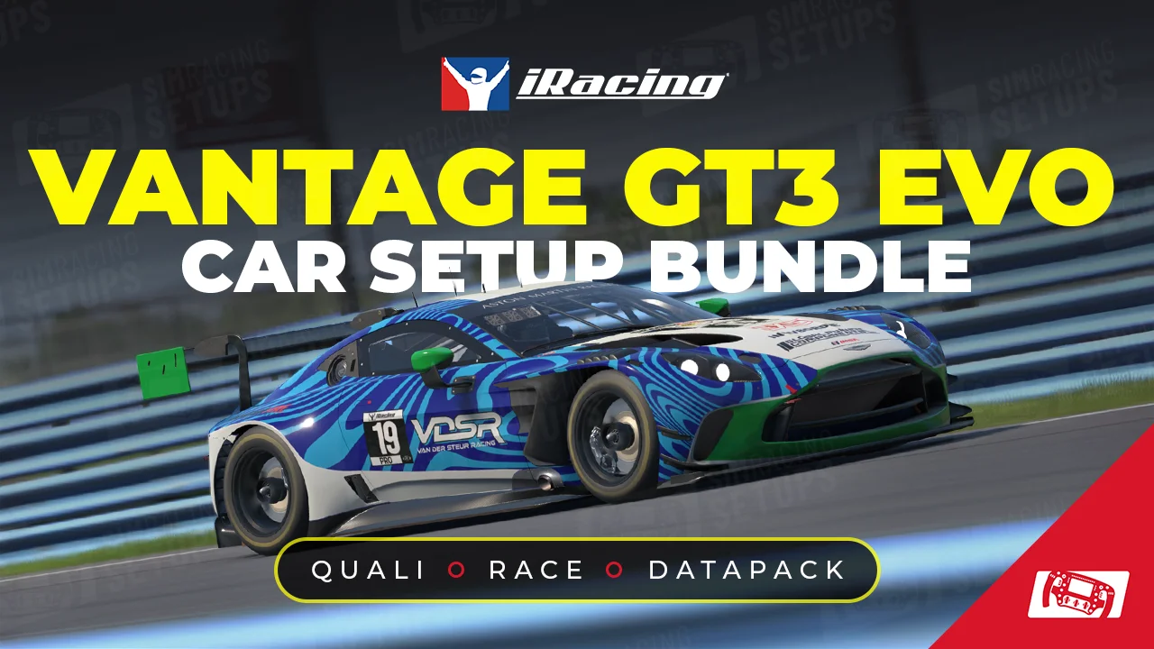 Aston Martin Vantage GT3 Evo iRacing Setup Bundle