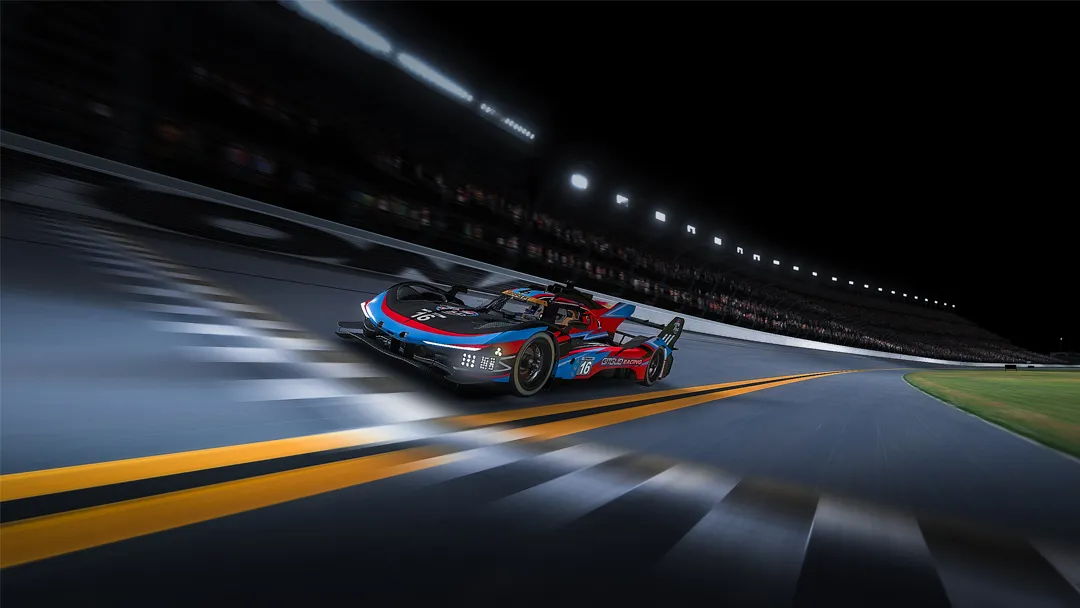 iRacing hypercar gameplay