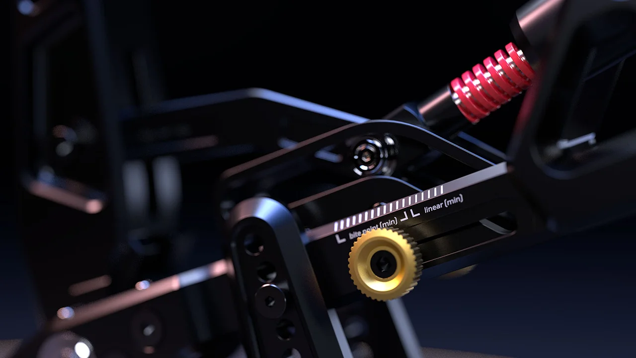 Fanatec Podium Pedals adjustments