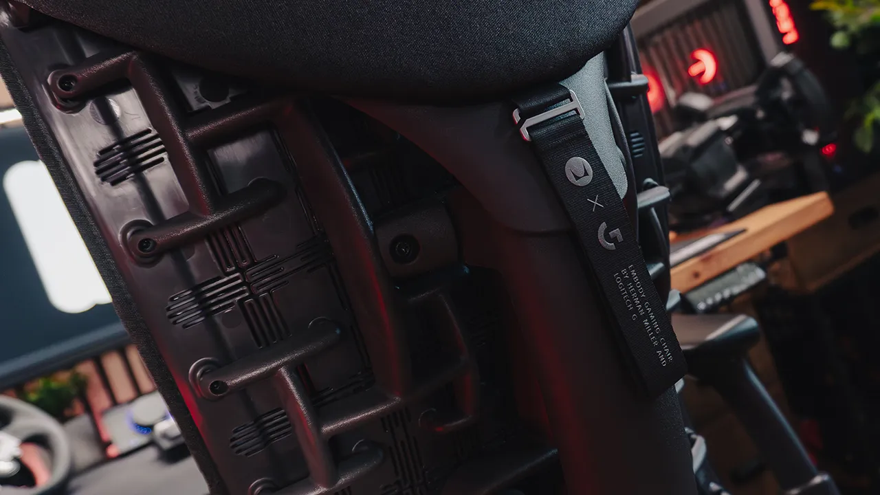 Herman Miller Logitech Embody collaboration label