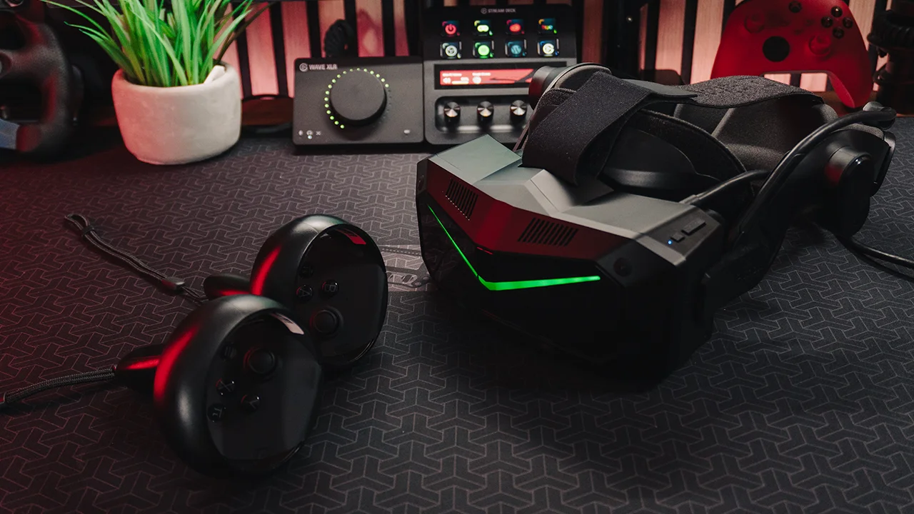 Pimax Crystal Super Virtual Reality Headset for Sim Racing