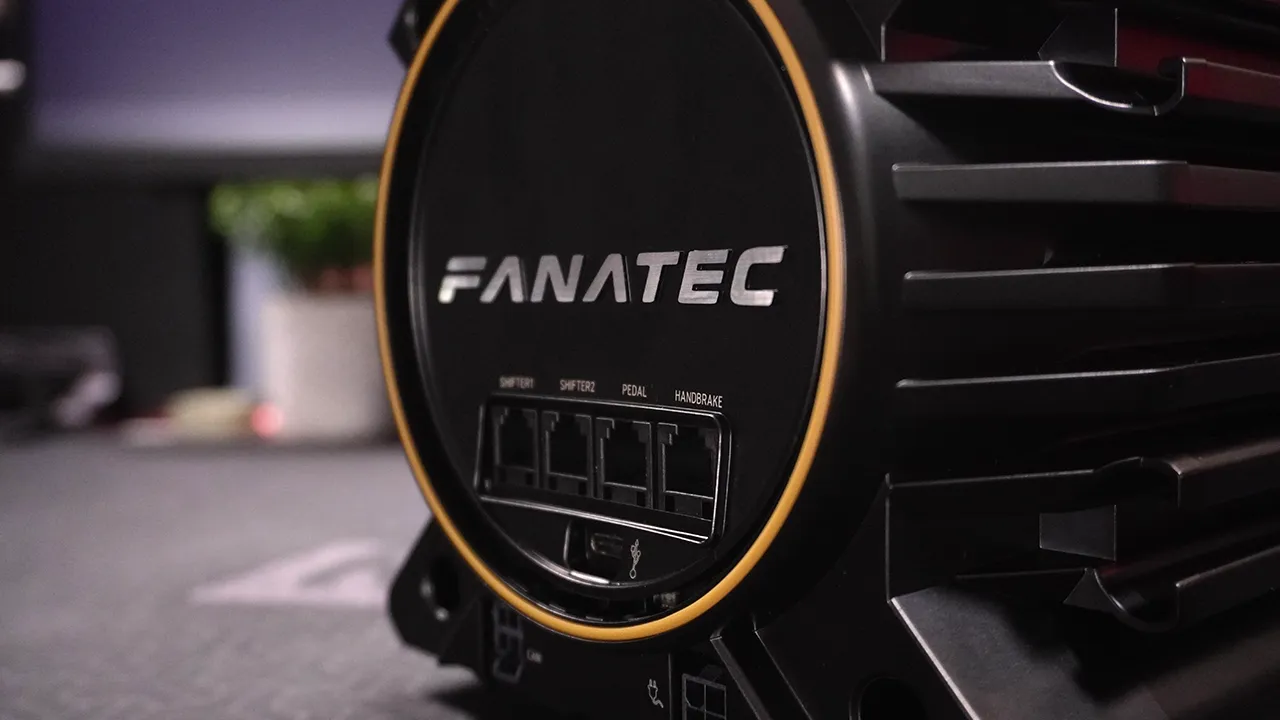 Fanatec Podium DD Connection Ports