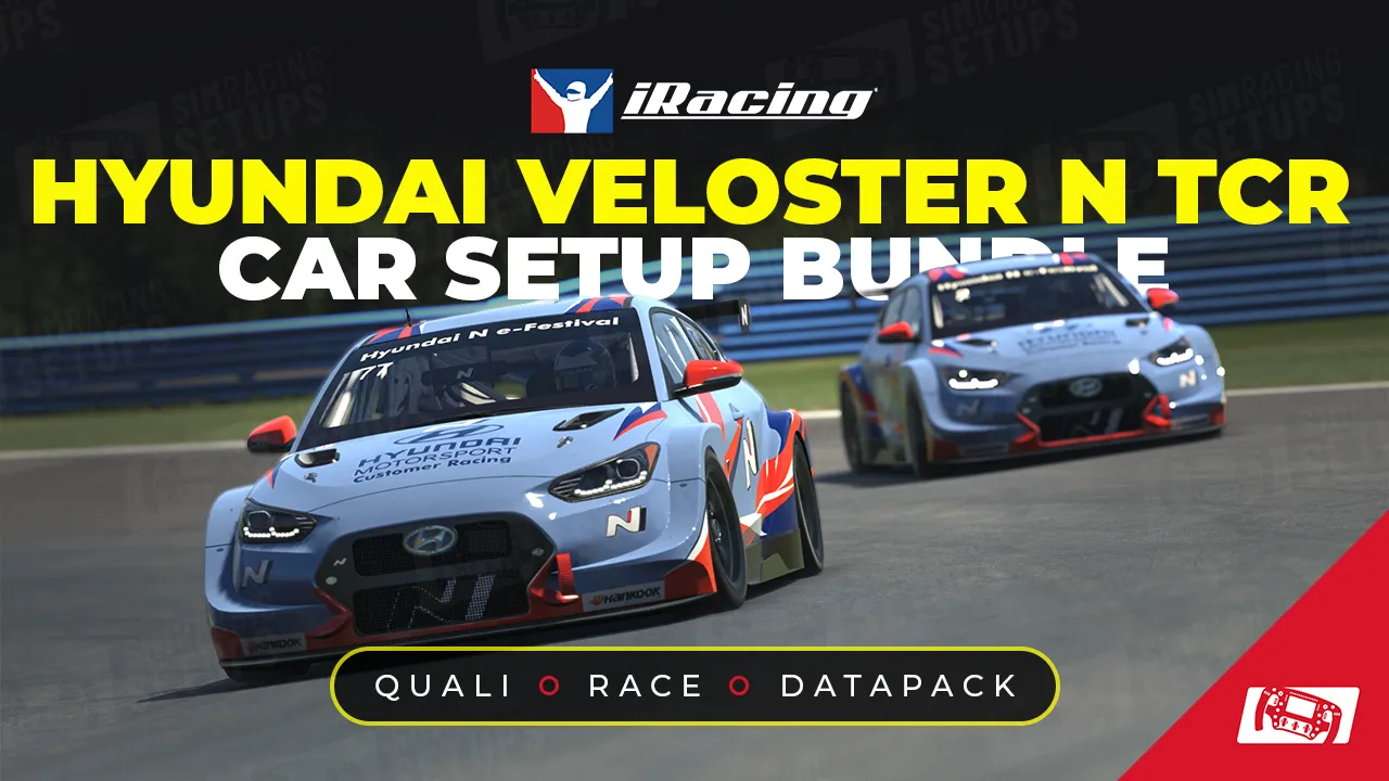 Hyundai Veloster N TCR iRacing Setup Bundle